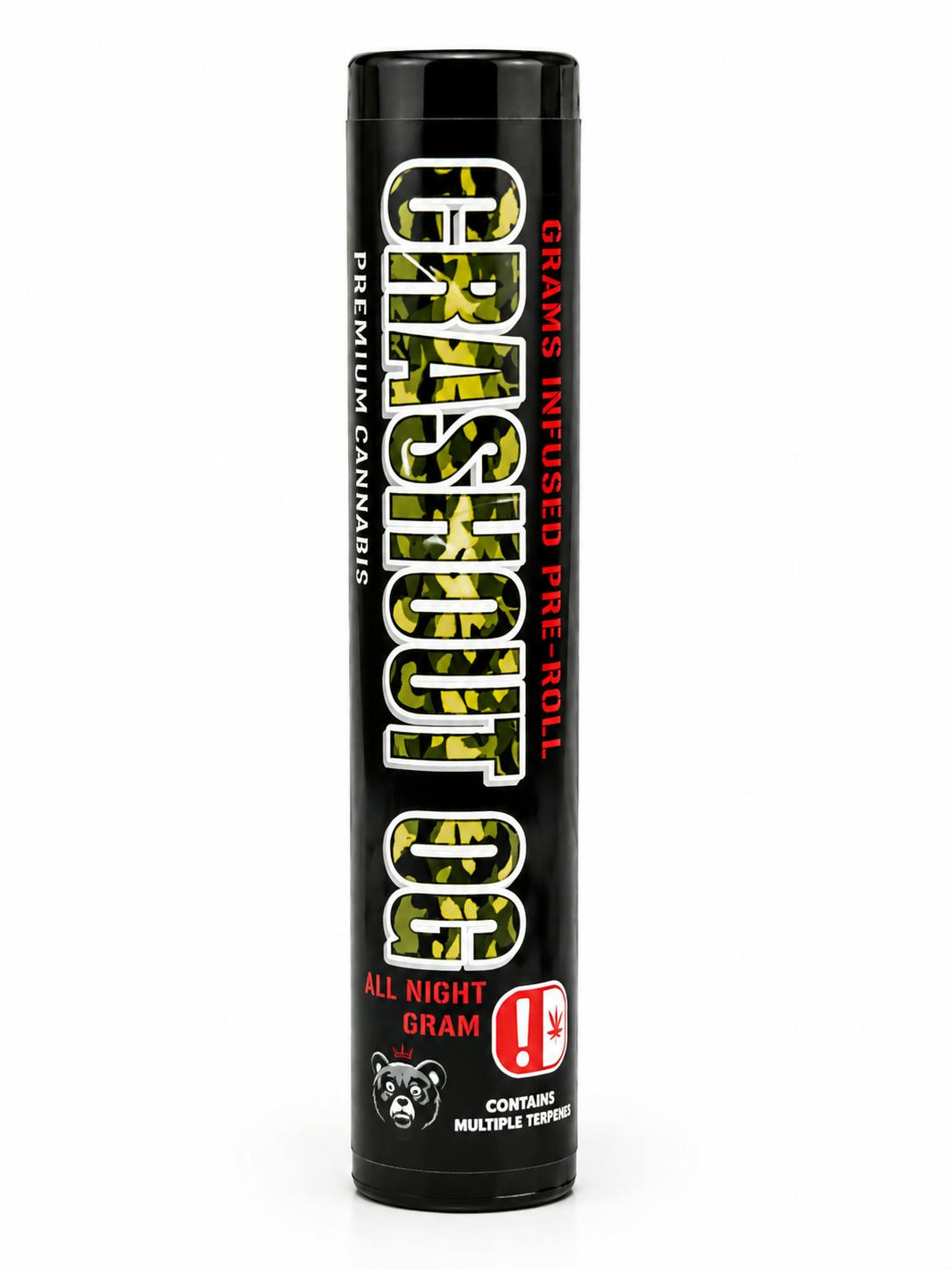 Hash 1.25g Infused Preroll - Crashout OG