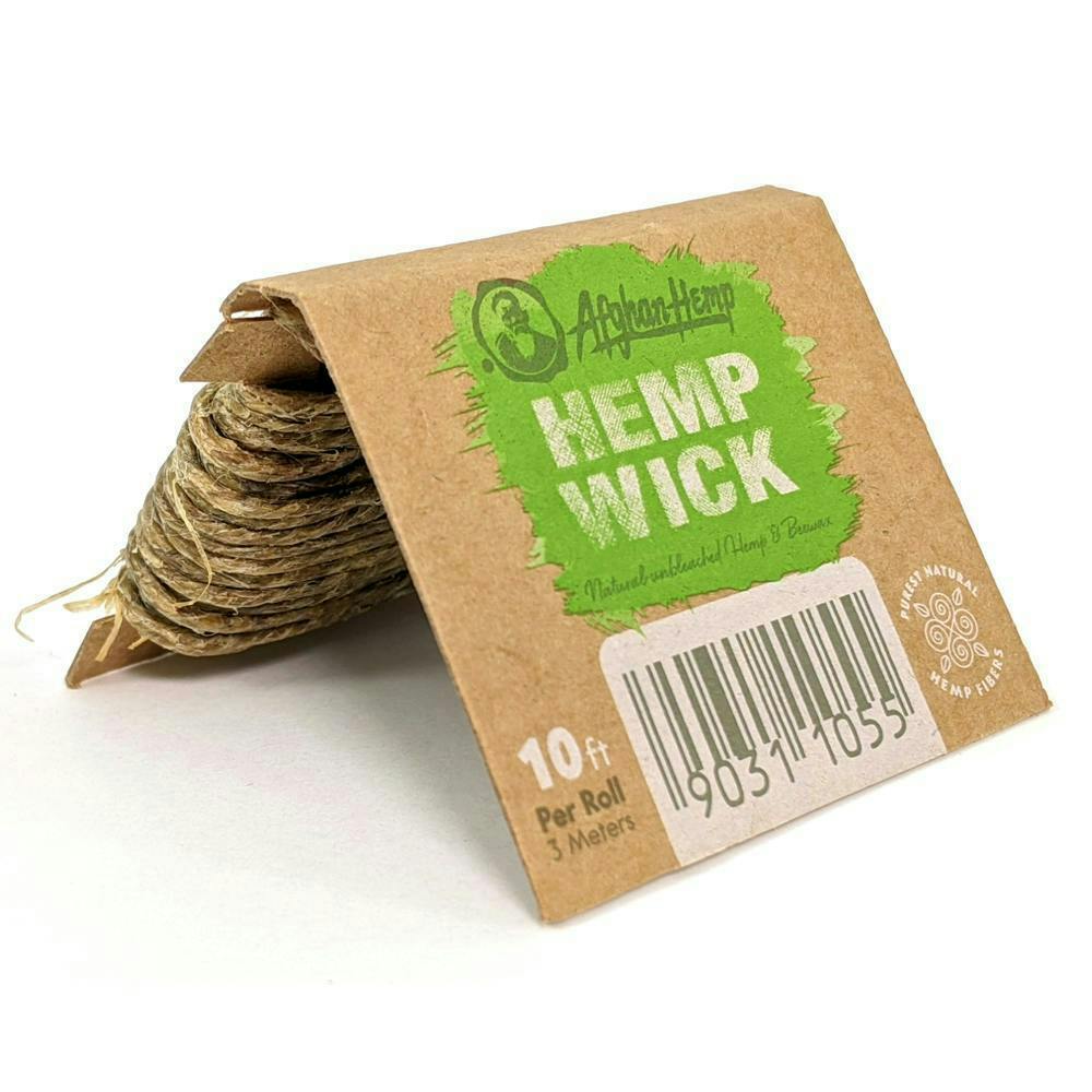 Afghan Hemp - Afghan Hemp Wick - 20ft - Afghan Hemp Wick