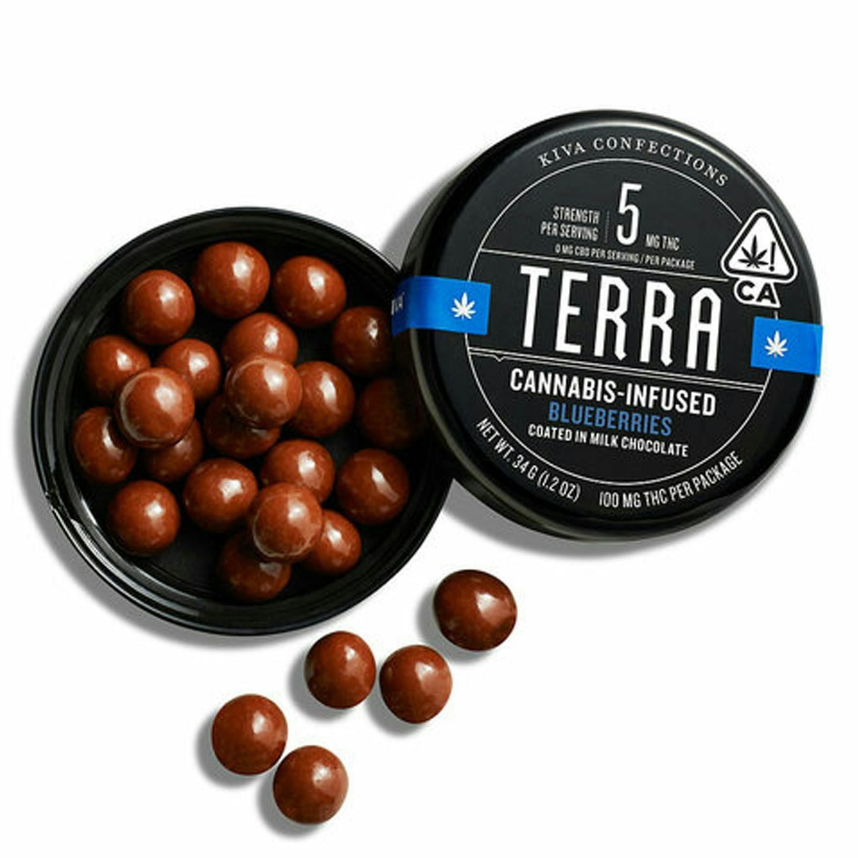 KIVA - MILK — Blueberries Bites - Blueberries