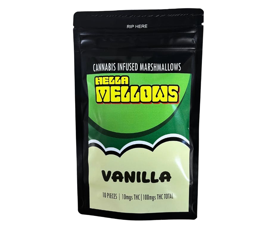 Hella Mellows - — Vanilla Marshmellows - - Vanilla Marshmellows
