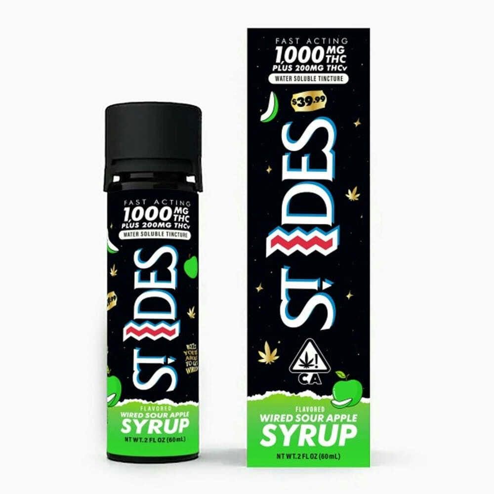 ST IDES - Wired Sour Apple (S) Tincture - 100mg * EVERYDAY* - Wired Sour Apple - 2oz
