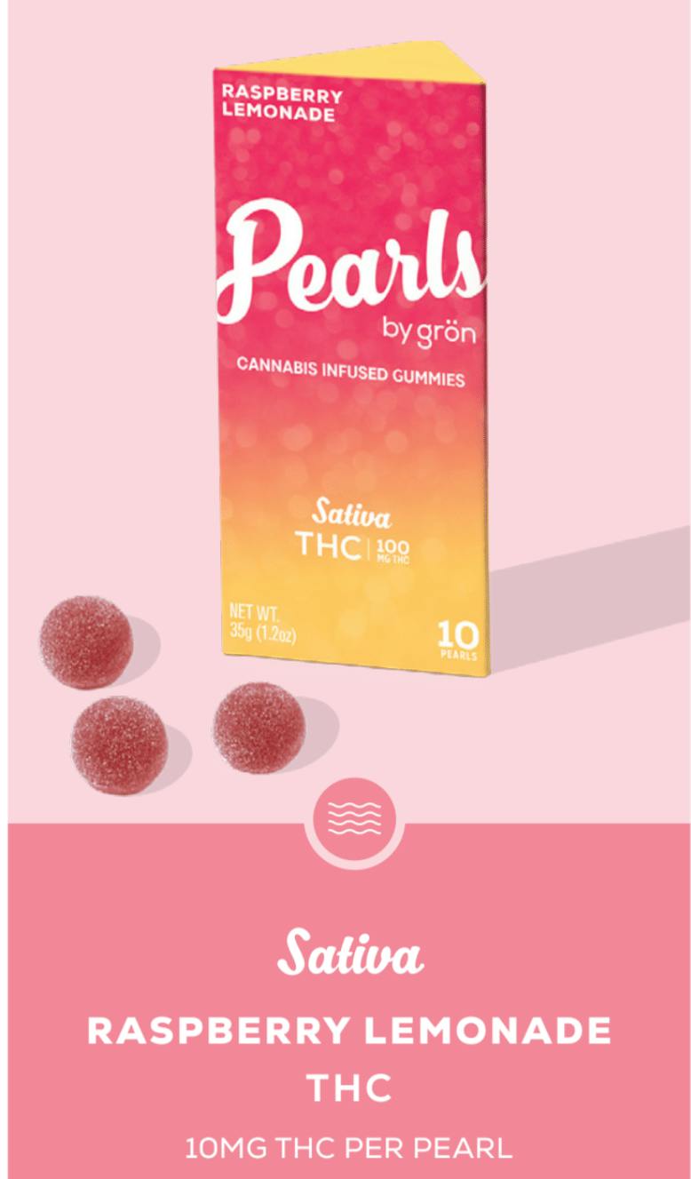 Pearl - Raspberry Lemonade Gummies - 100mg - Raspberry Lemonade