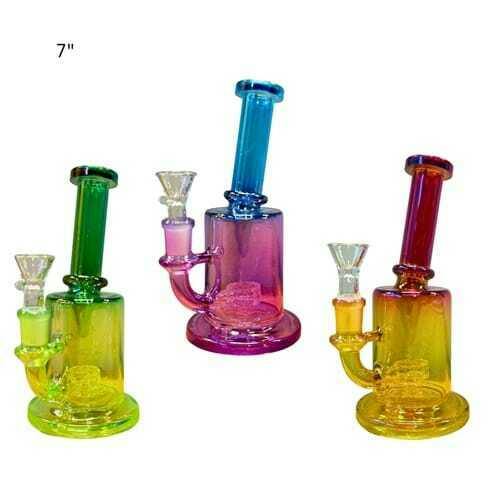 The Showcase - Glass Colored Rig 7" - Glass Colored Rig 7"