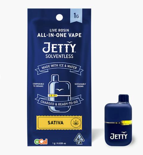 Jetty - Blue Java (S) OCal Solventless AIO - 1g - Blue Java (S)