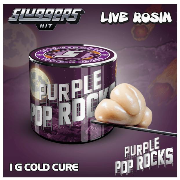 Sluggers - Purple Pop Rocks (I) Live Rosin - 1g * EVERYDAY* - Purple Pop Rocks (I)