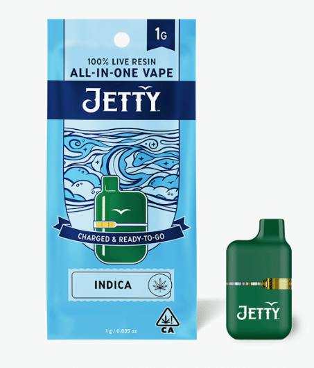 Jetty - Platinum Patty (I) Live Resin AIO - 1g - Platinum Patty (I)