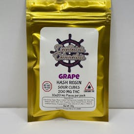 Grape Hash Rosin Cubes - 200mg - Captains Cannabis