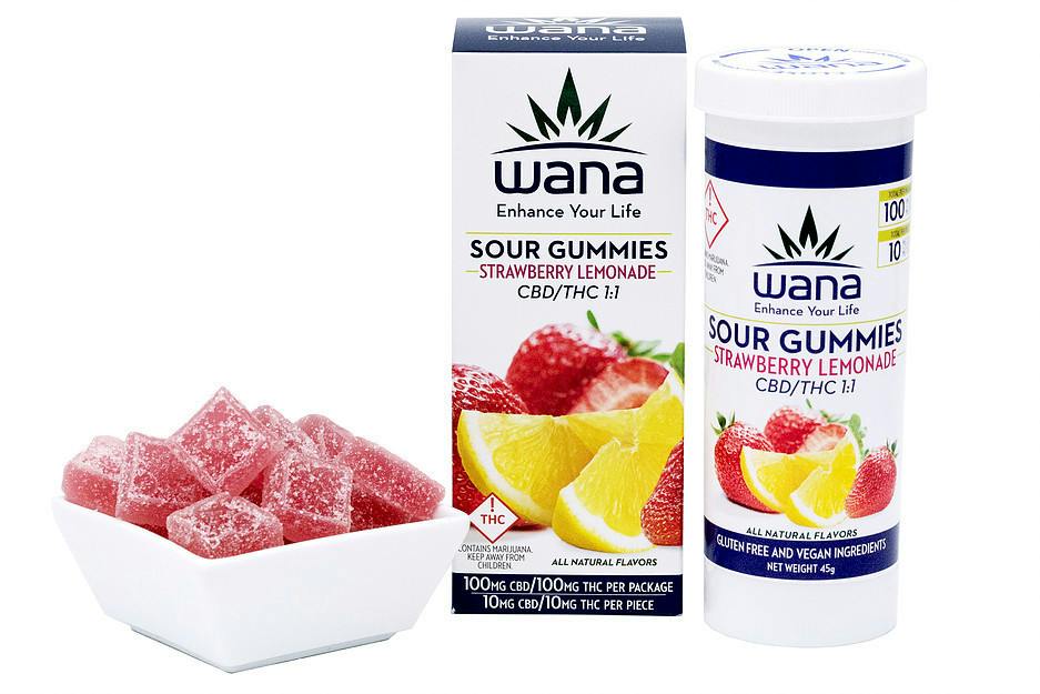 1:1 CBD/THC Strawberry Lemonade [10 pack](100mg THC/100mg CBD)