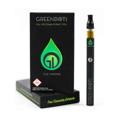 500 mg Green Dot Full Spectrum Extract Cartridge