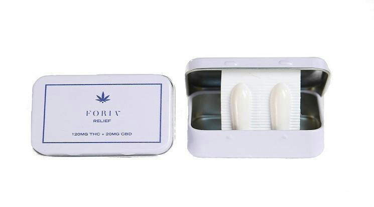 60 mg THC/ 10 mg CBD Foria - Relief (Single Suppository)