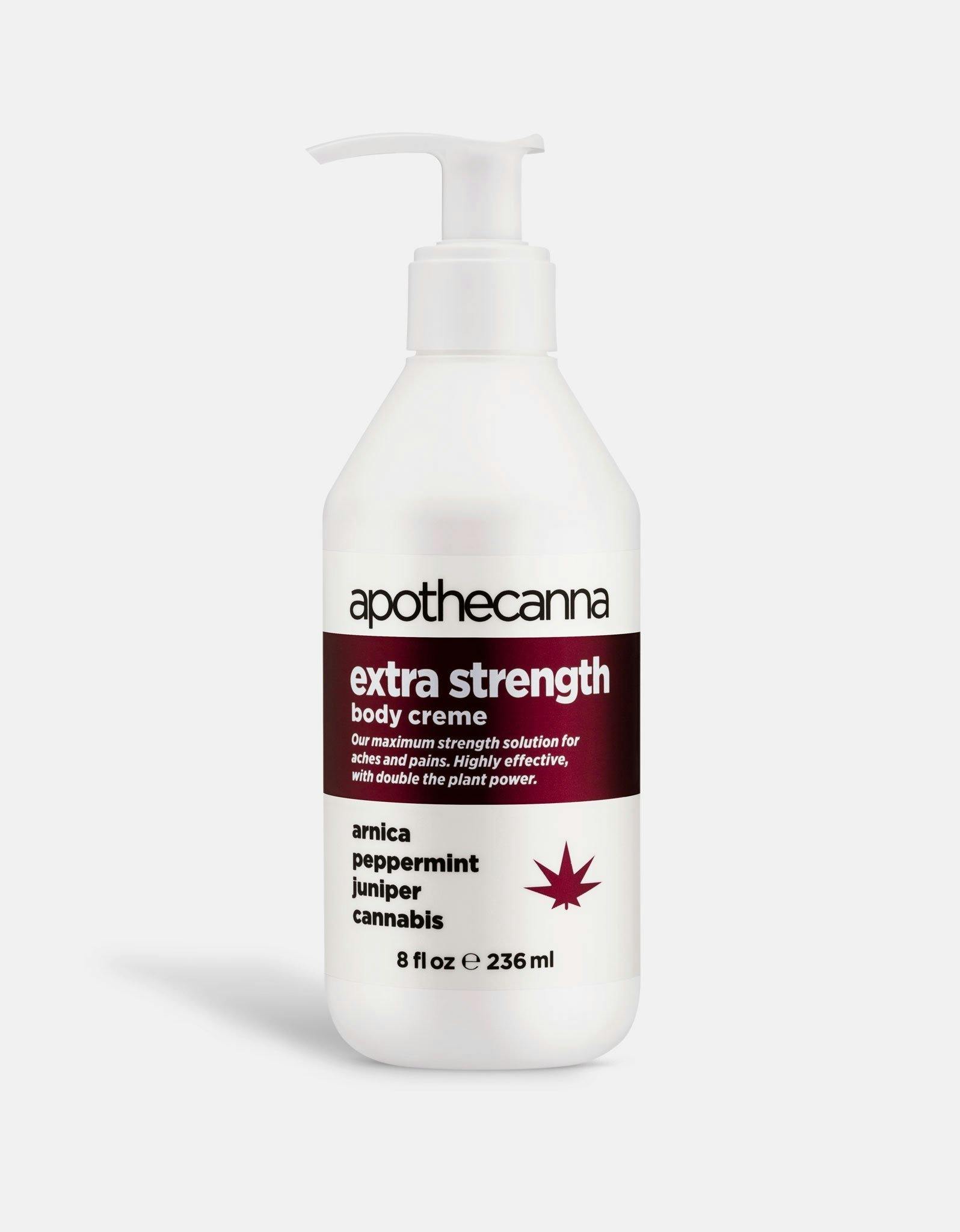 8 oz Apothecanna - Extra Strength Pain Creme
