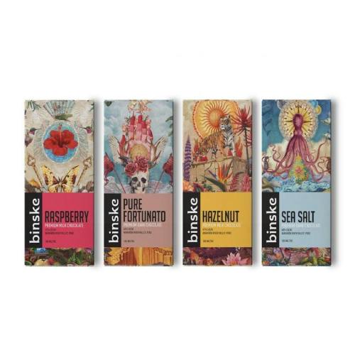 100 mg Binske Chocolate Bars