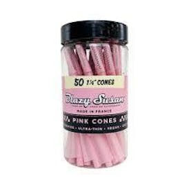 Blazy Susan | Pink Cones | 1 1/4 | 50ct