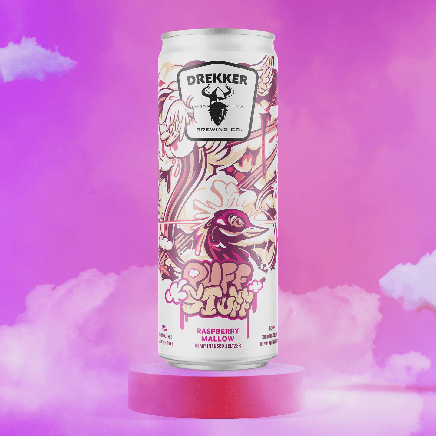Drekker Puff Stuff - | Raspberry Mallow | 10mg
