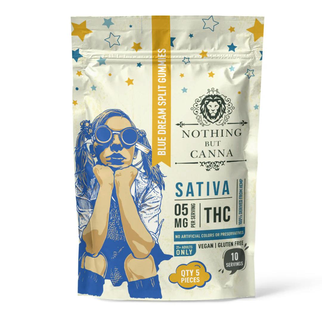 Nothing But Canna Gummies - | Blue Dream | Sativa | 50mg at Green Apple Cannabis