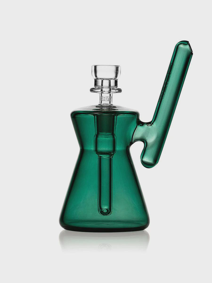 GRAV Hourglass Pocket Bubbler - | Lake Green |