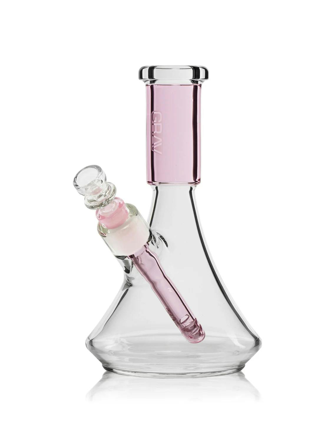 Small Deco Beaker Water Pipe | Pink |