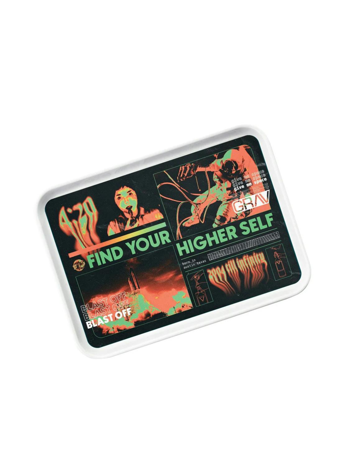 Grav Rolling Tray - | Blast Off |