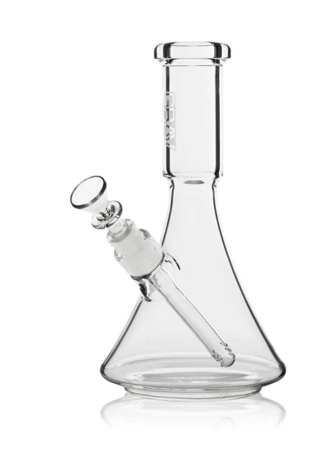 Grav Medium Deco Beaker Bong