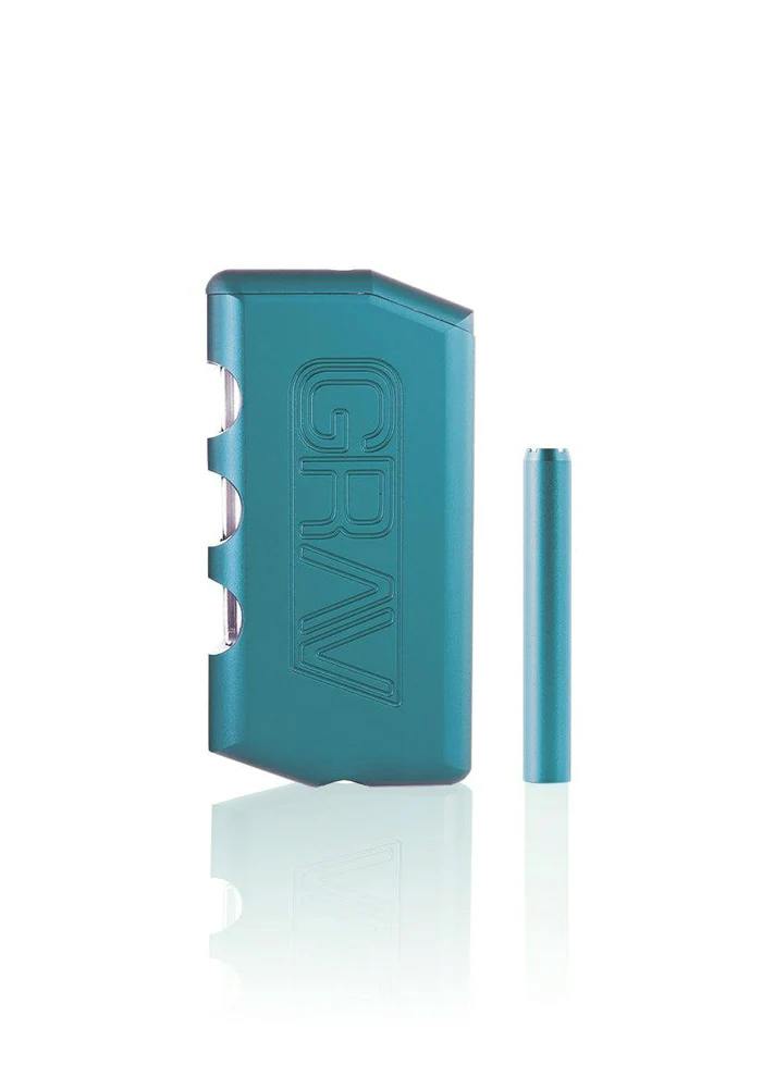 Grav Dugout w/ One Hitter Taster Pipe - | Maui Blue