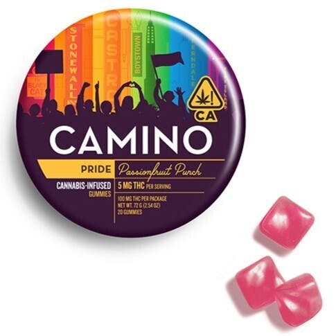 PRIDE PASSIONFRUIT PUNCH GUMMIES — 100MG