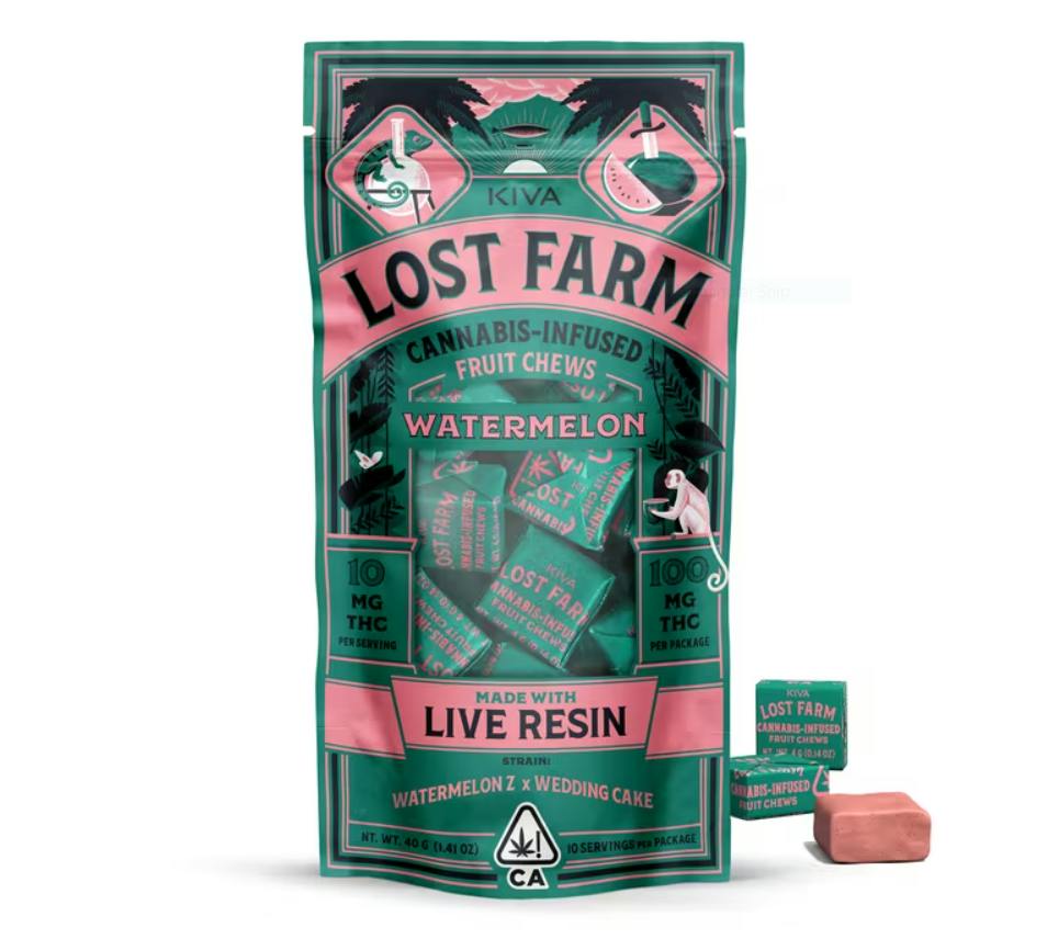 WATERMELON X GELATO HYBRID CHEWS: 100MG