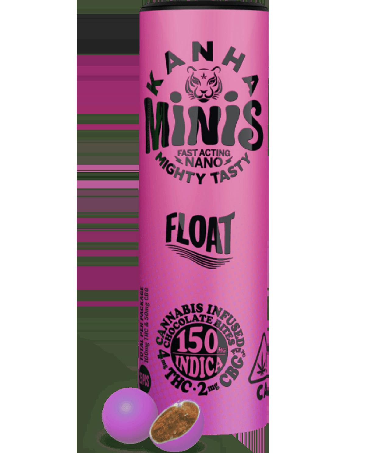 Float Minis 2:1 100THC:50CBC: 150mg 25-Pack