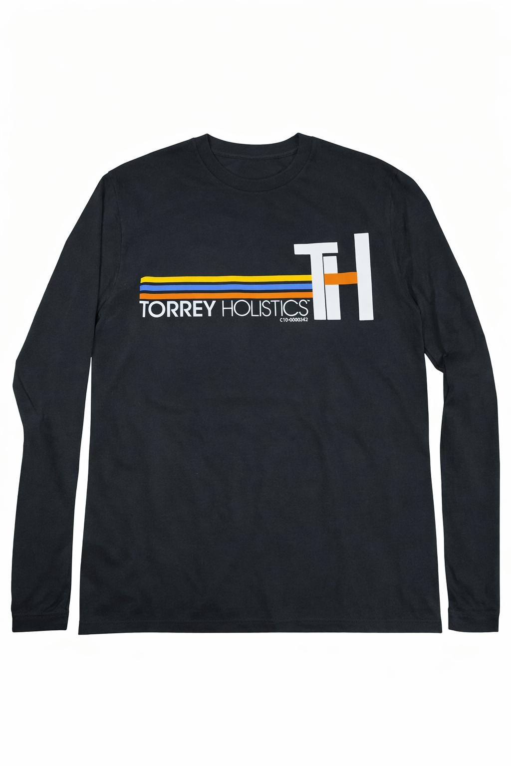 Torrey Holistics Long Sleeve T-Shirt Blue - One Size