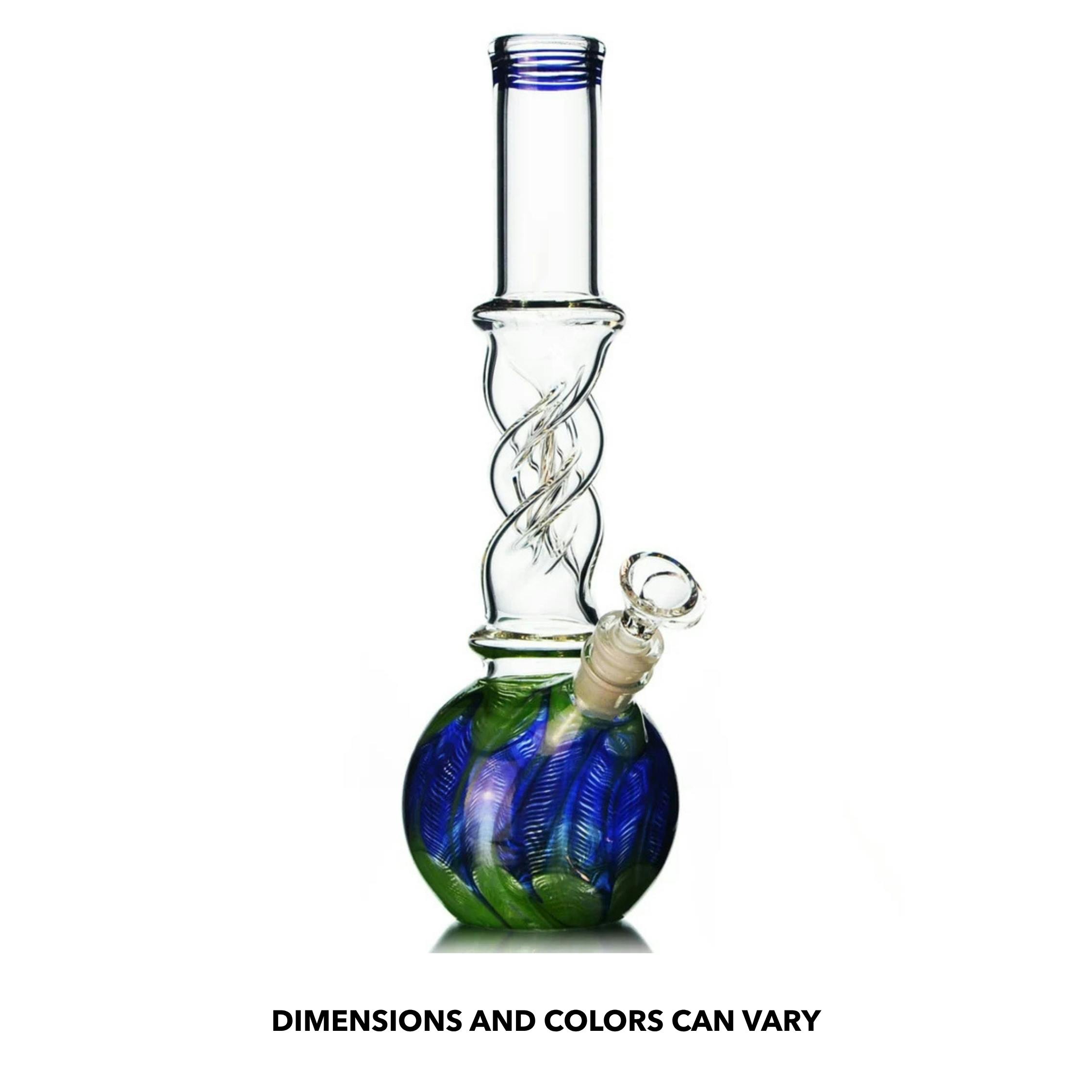 8" Spiral Neck Water Pipe