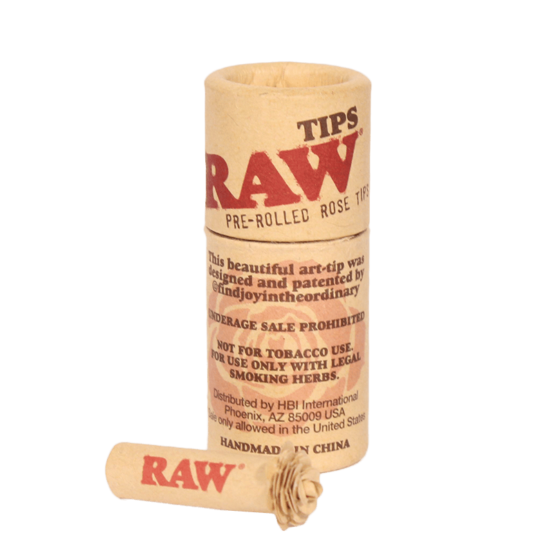 Pre-Rolled Rose Tips | Raw