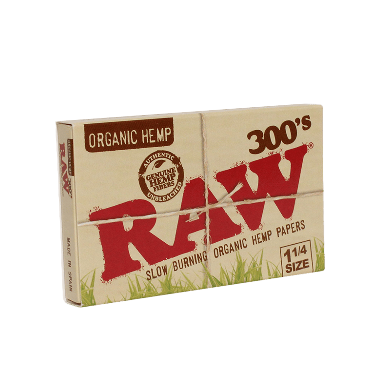 Raw 300's | 1 1/4 Organic Papers