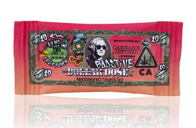 Dollar Dose Fruit Punch 10mg THC candy