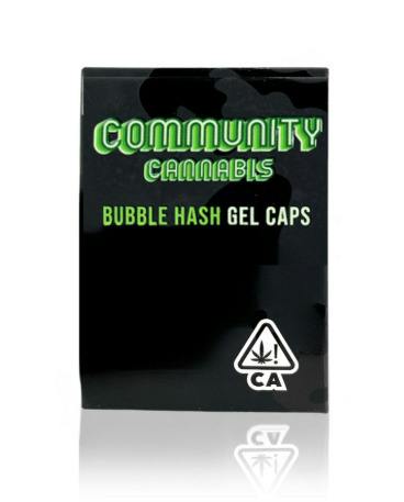 Community Bubble Hash Soft Gel Caps