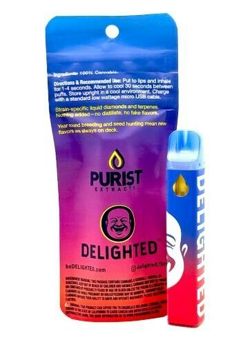 Delighted Fruit Stripes Liquid Diamonds AIO Vape