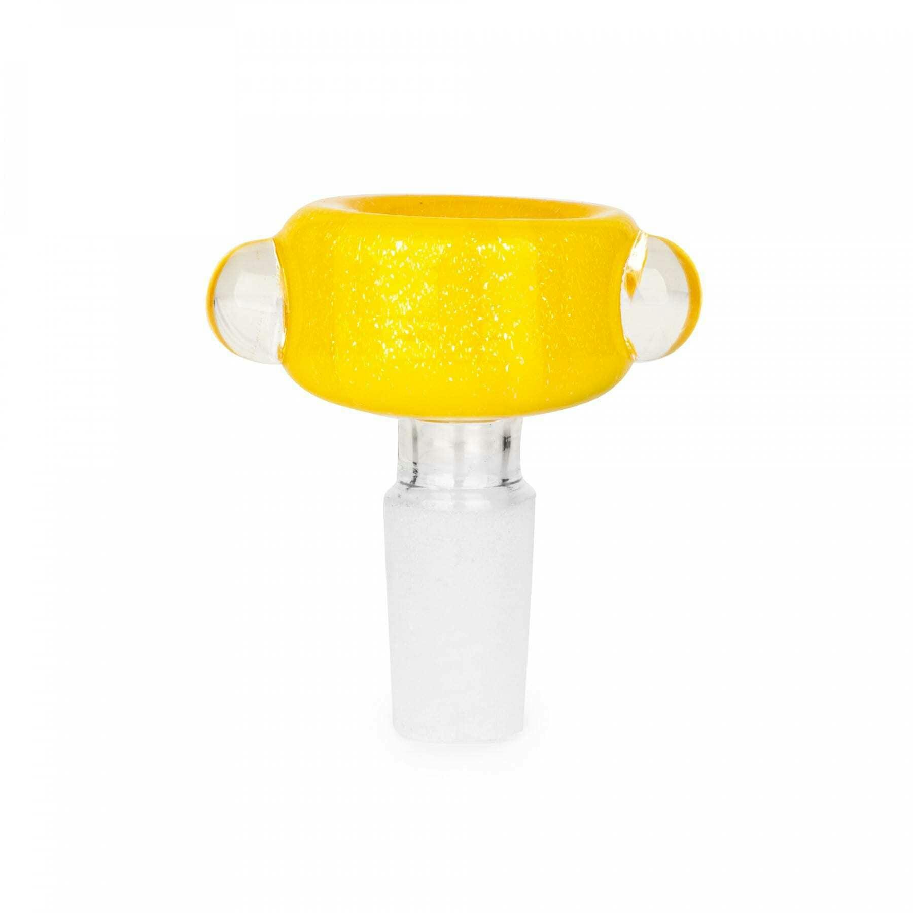 Yellow Glimmer Push Bowl