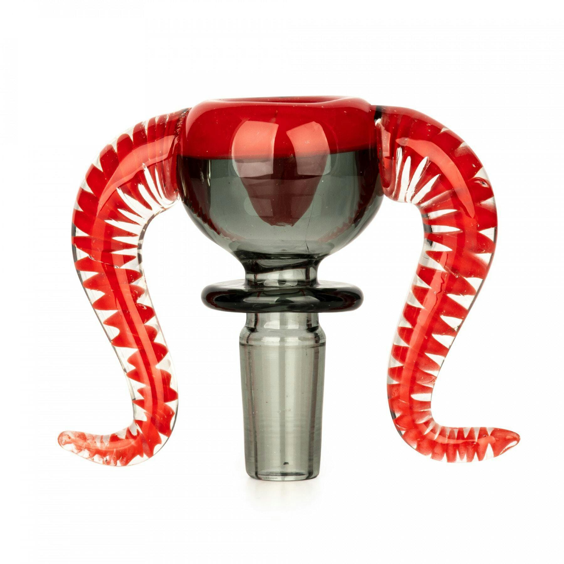 Red 14mm Double Helix Bowl