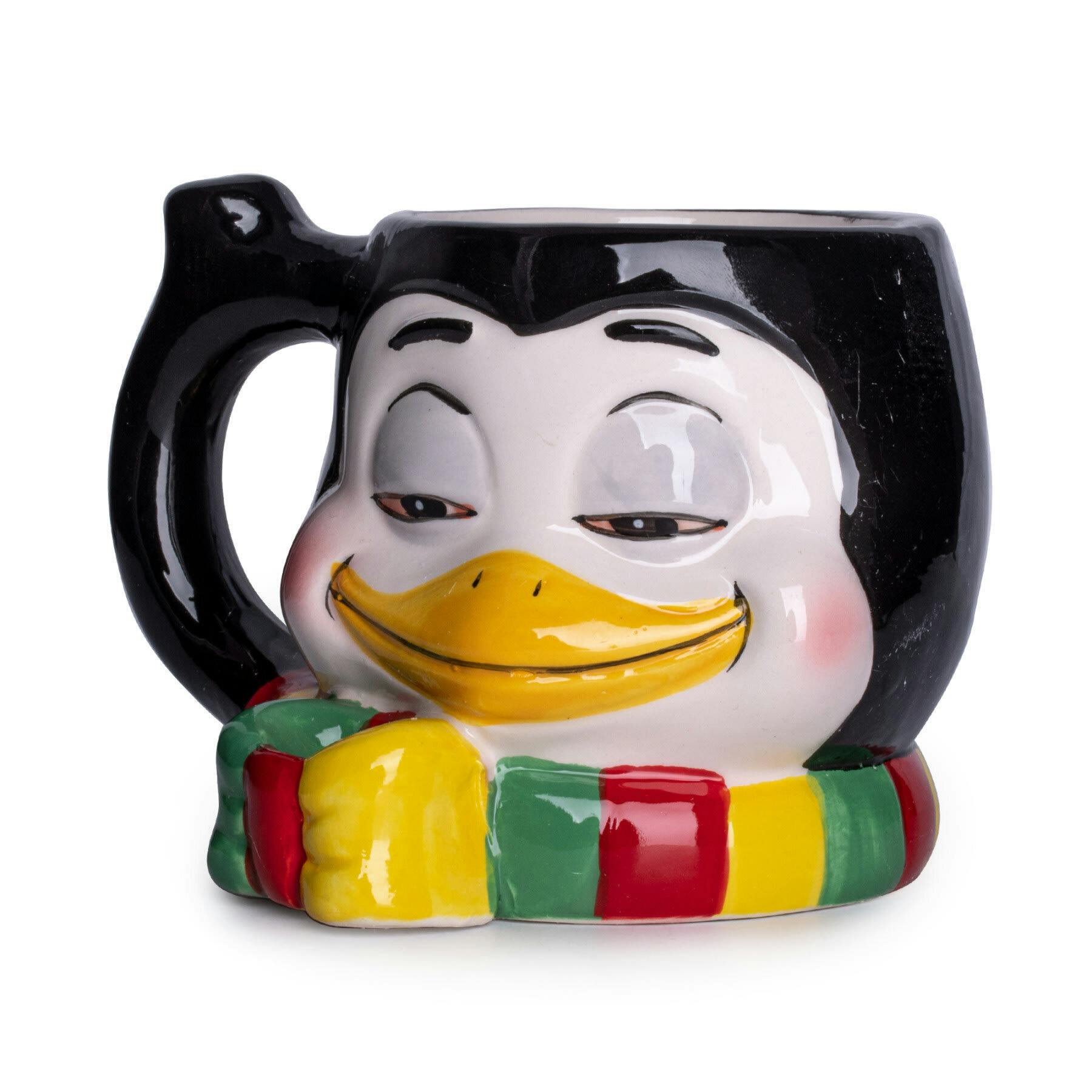 Stoned Penguin Mug Pipe