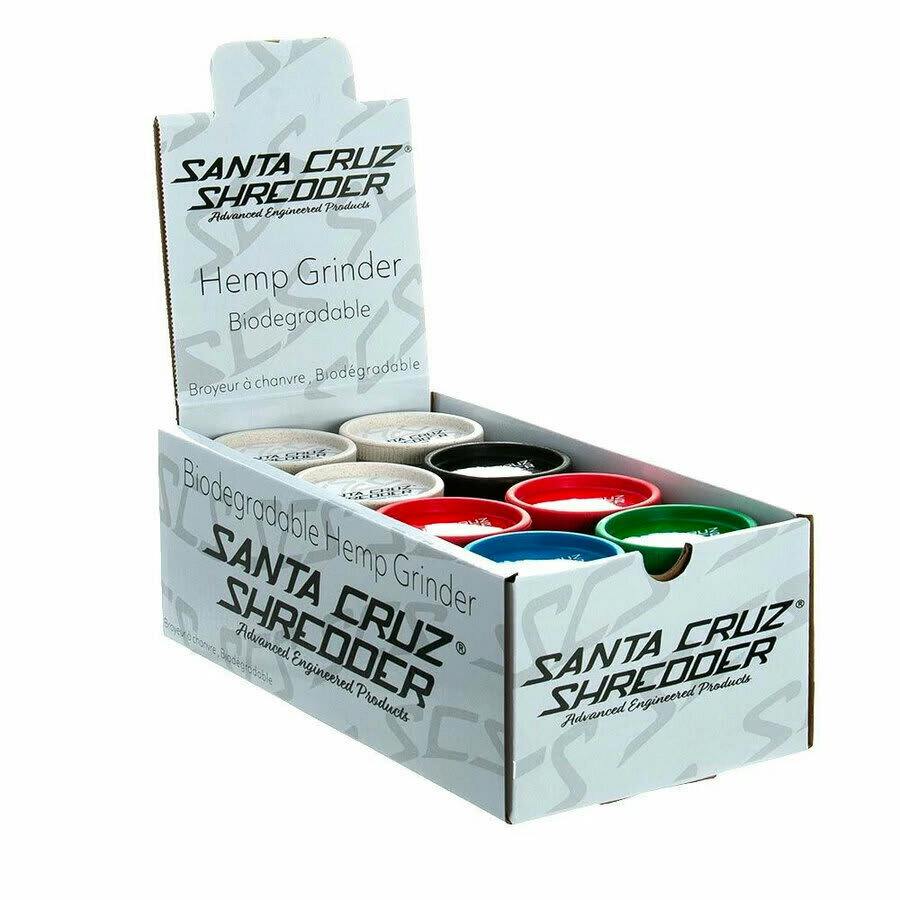 Santa Cruz Shredder 2 Piece Assorted Colour Hemp Grinders