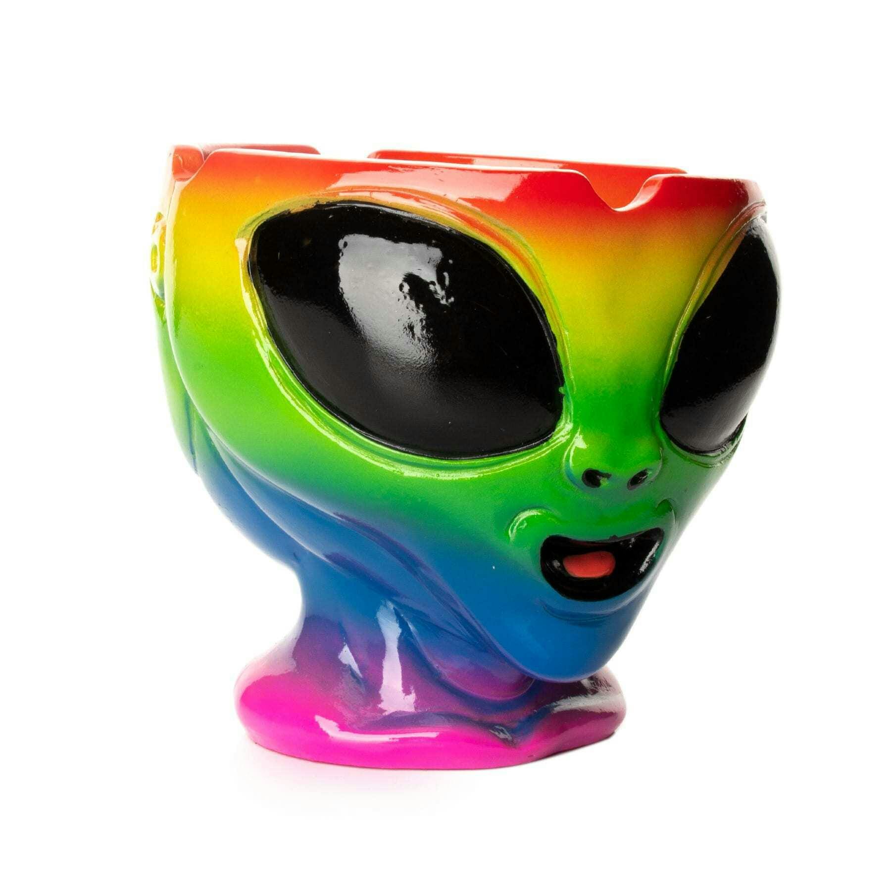 Rainbow Alien Ashtray