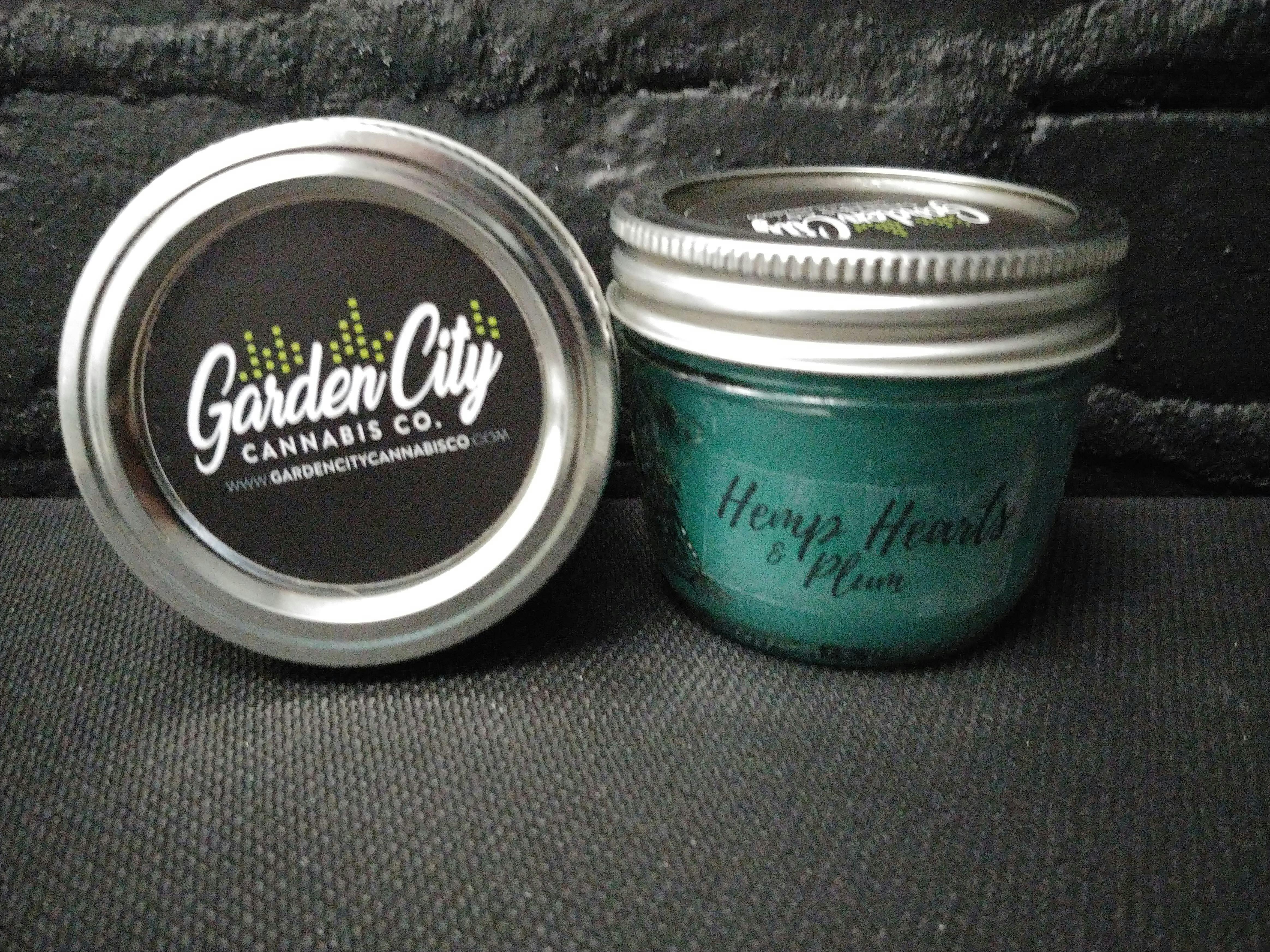 Hemp Heart and Plum Scented Candle