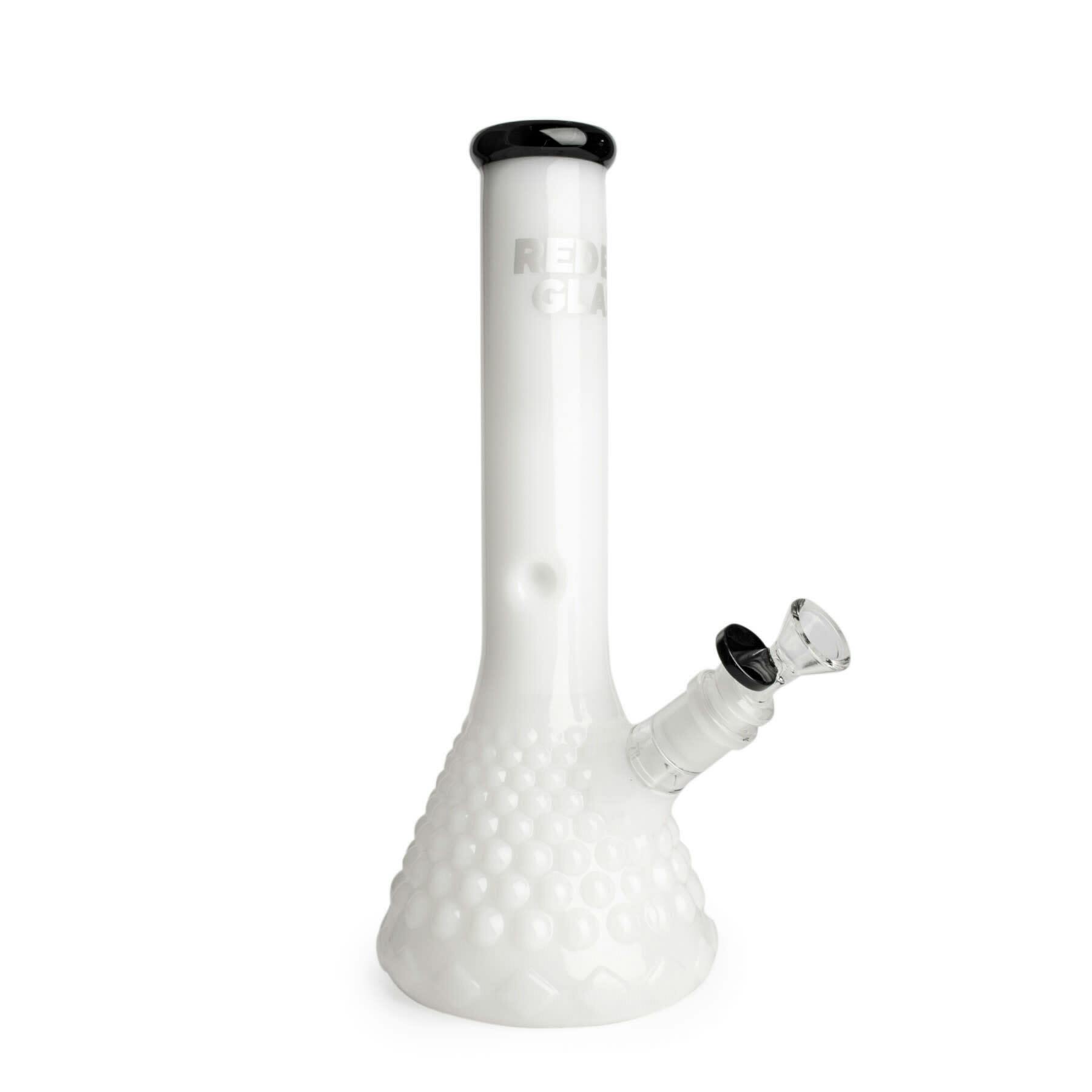 White 12" Hermes Beaker