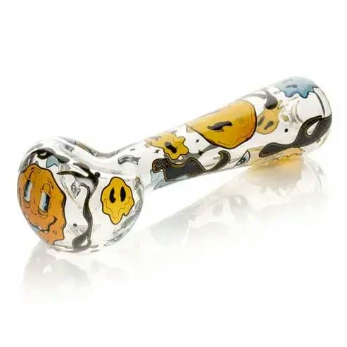 4.5" Smiley Face Spoon Pipe