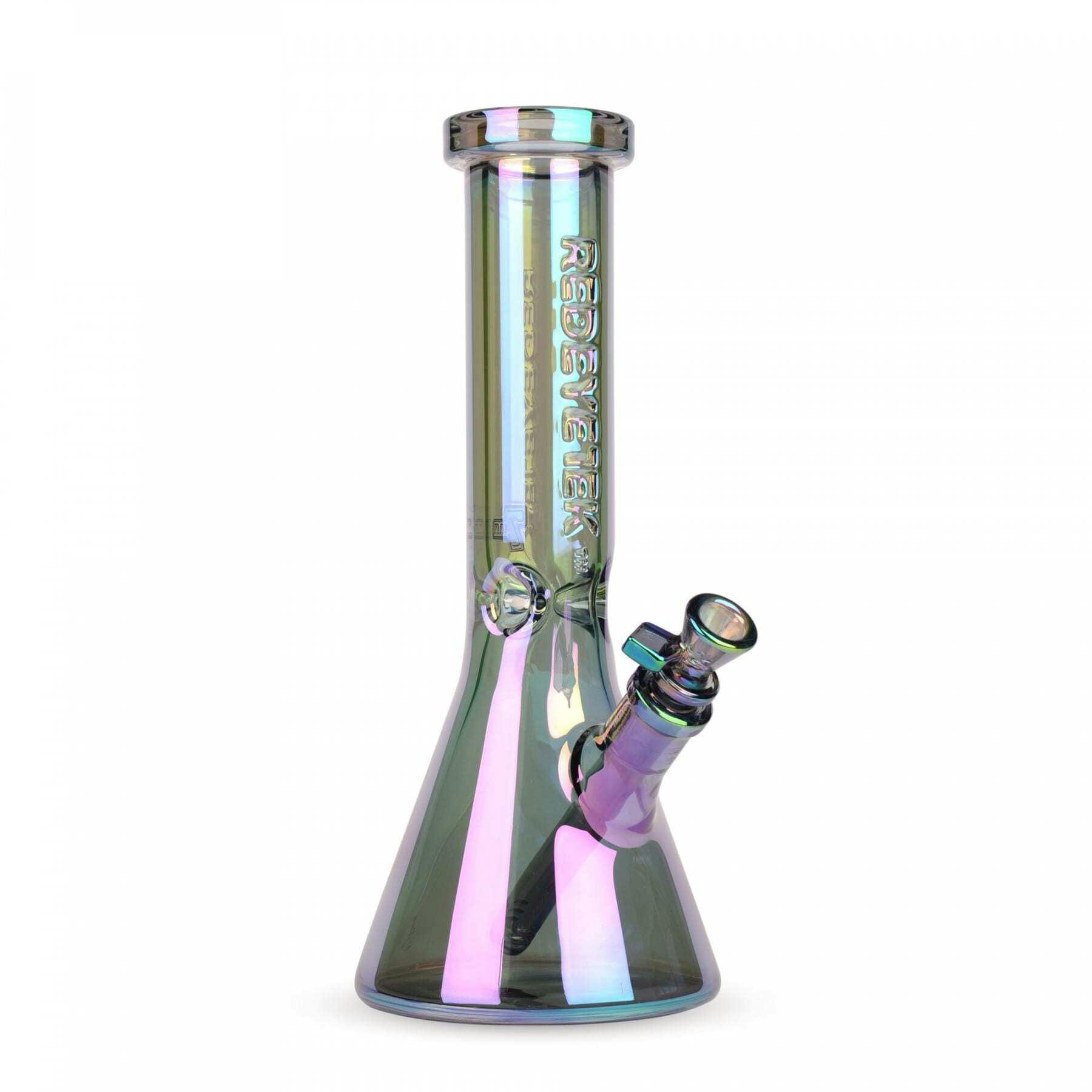 Green 12" 7mm Thick Metallic Terminator Finish Beaker