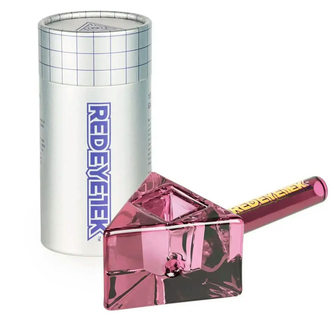 Pink 4.5" Infinity Bowl Triangle Pipe