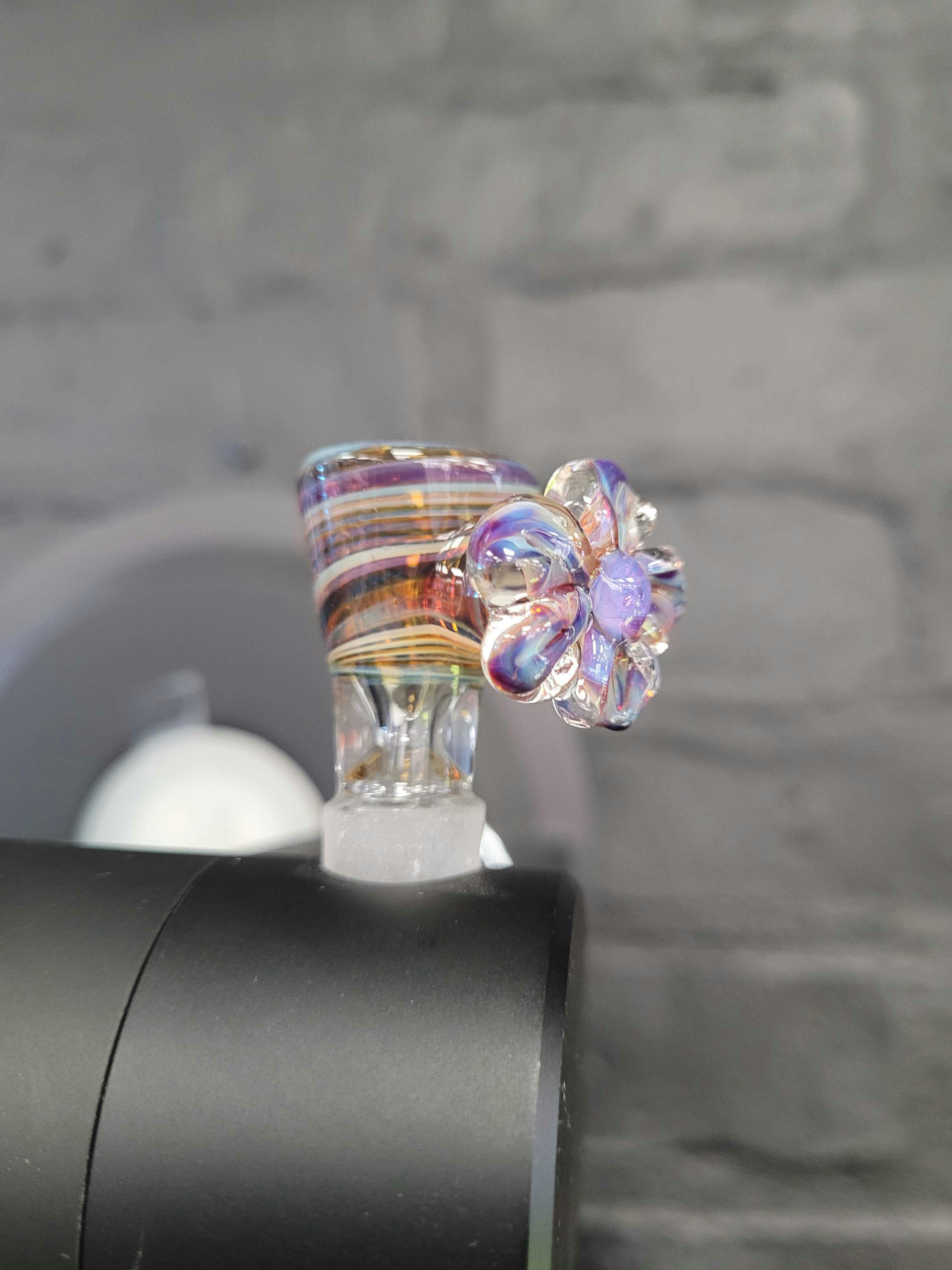14mm Flower Handle Bowl
