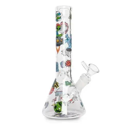 10" Lost in Space Glow Bong