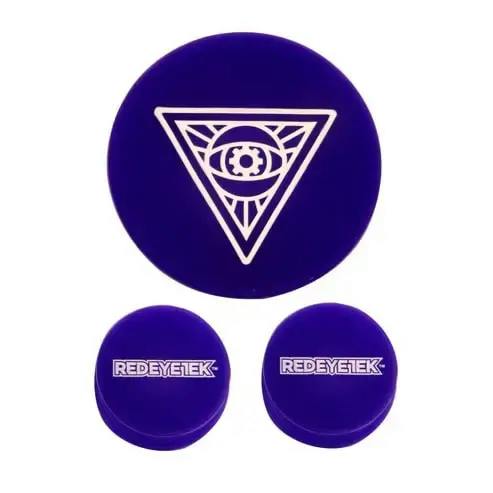 Purple Silicone Water Pipe Cleaning Caps