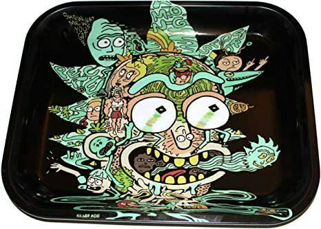 Large Rick and Morty Rolling Tray