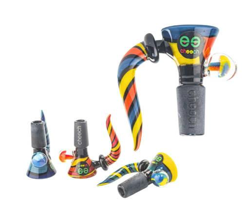 14mm Cheech Colorwave Handle Bowl