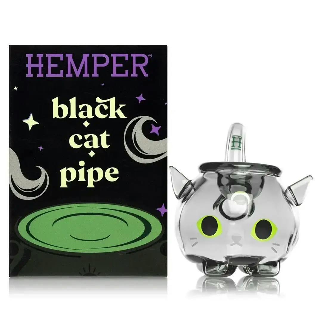 3" Hemper Black Cat Hand Pipe
